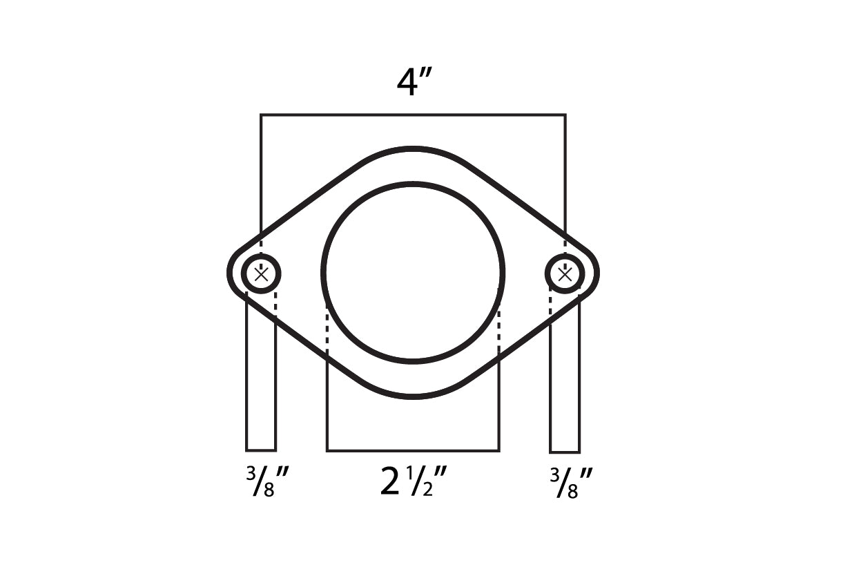ARK Gasket for 2.5" Test Pipes (Type B)