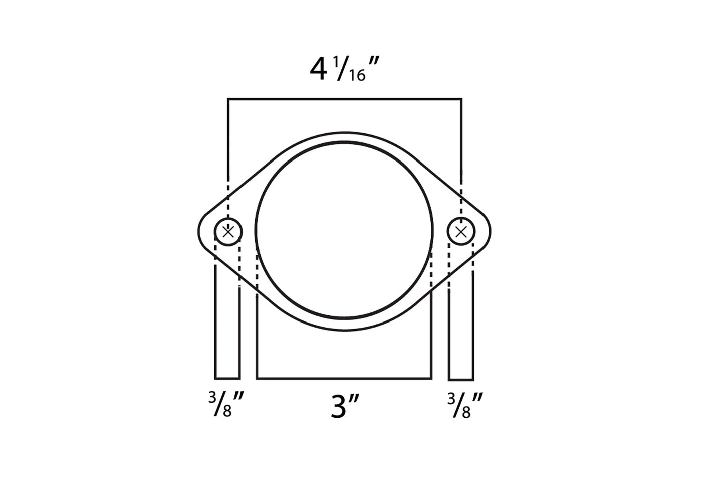 ARK Gasket for 3" Piping Flanges (Type C)