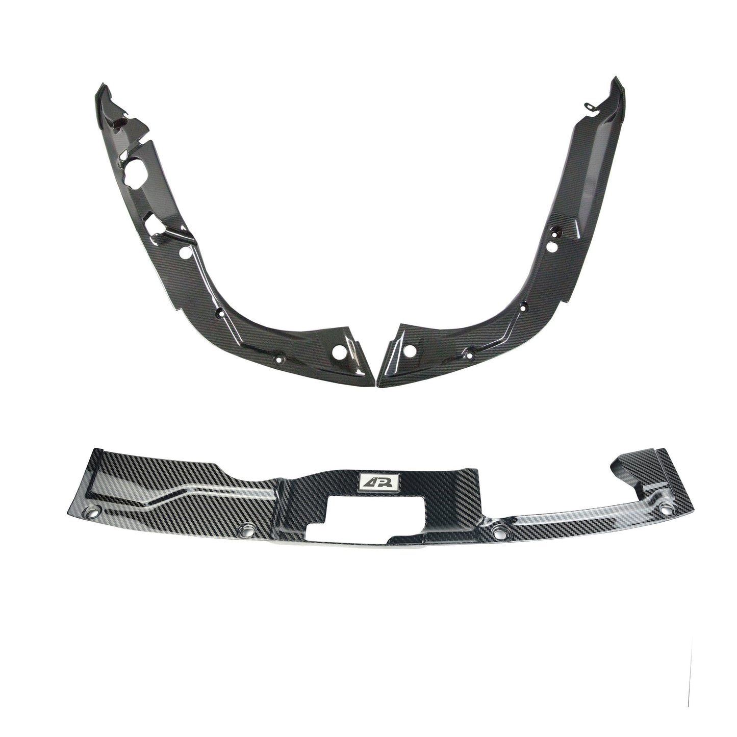 APR Carbon Fiber Honda FL5 Civic Type R Carbon Fiber Radiator Cooling Plat