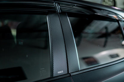 TOM'S Racing Sports Side Window Visor - GR Corolla Hatchback (2023+) / Toyota Corolla Hatchback (2019+)