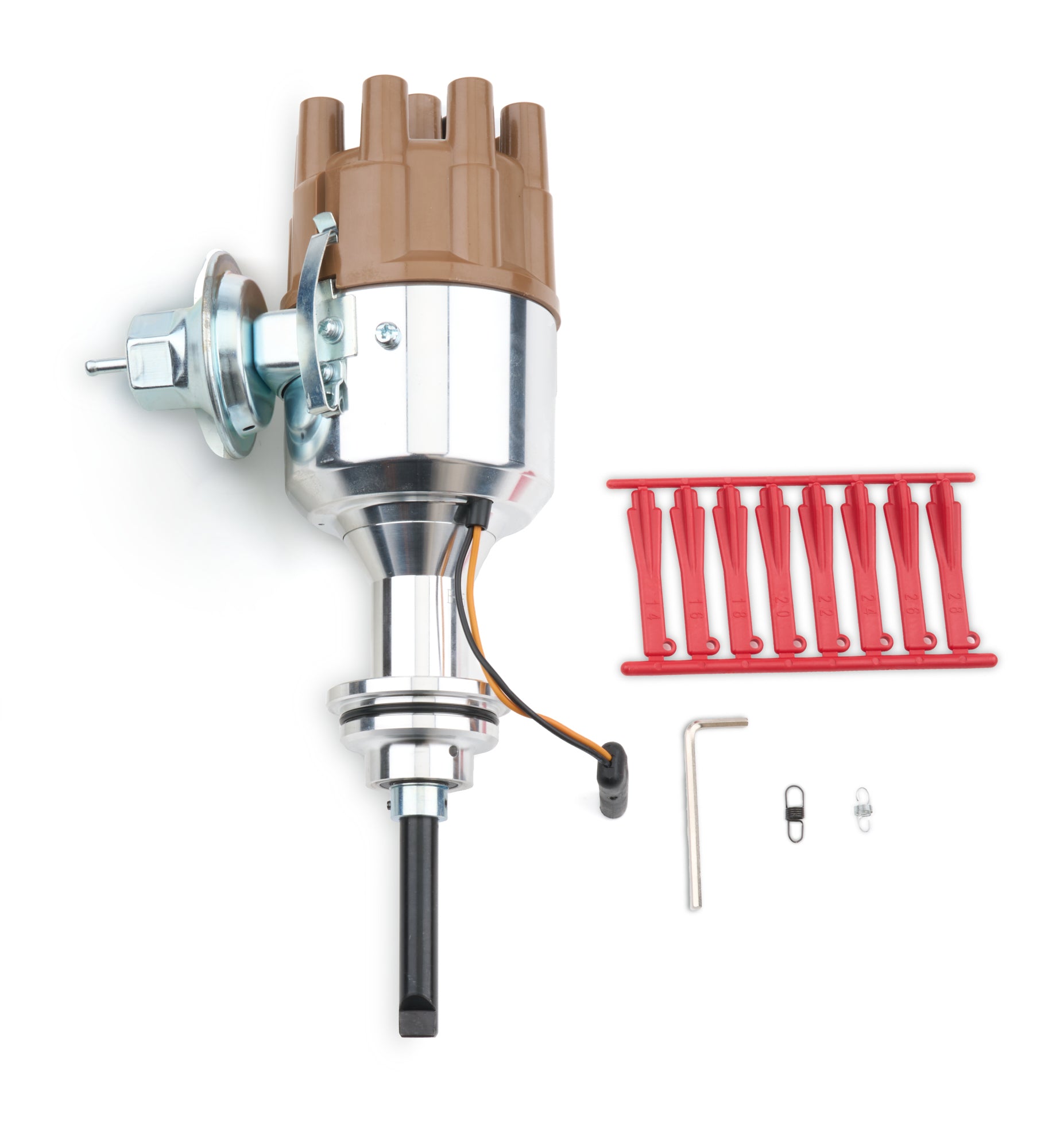 DAYTONA SENSORS BBM RB Distributor 413-440 w/Vacuum Advance Ignitions and Electrical Distributors, Magnetos and Crank Triggers main image