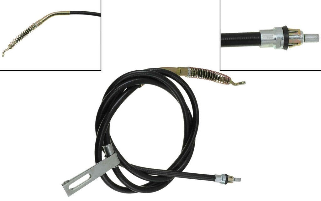 Dorman - First Stop Parking Brake Cable Corrosion Resistant with Zinc-Plated Fittings for 2000-2009 Ford C660030