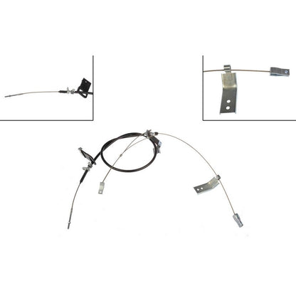 Dorman - First Stop Parking Brake Cable for Nissan D21 1994-86, Nissan Pickup 2006-95 C660066