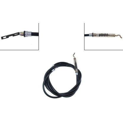 Dorman - First Stop Parking Brake Cable with corrosion-resistant design for 2008-2012 Dodge Ram 1500 2500 3500 C660118