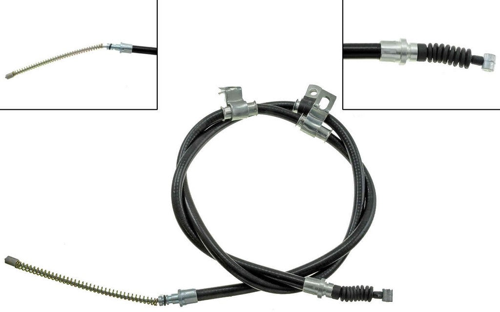 Dorman - First Stop Parking Brake Cable with corrosion-resistant design for 1998-2001 Kia Sephia 2000-2004 Kia Spectra C660146