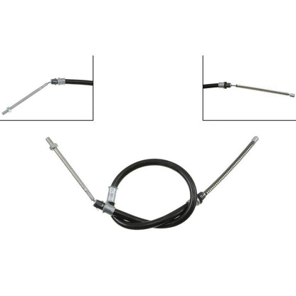 Dorman Parking Brake Cable with corrosion-resistant design for 2005-2009 Chevrolet Venture, 2004-2009 Oldsmobile Silhouette, 2004-2009 Pontiac Montana C660162