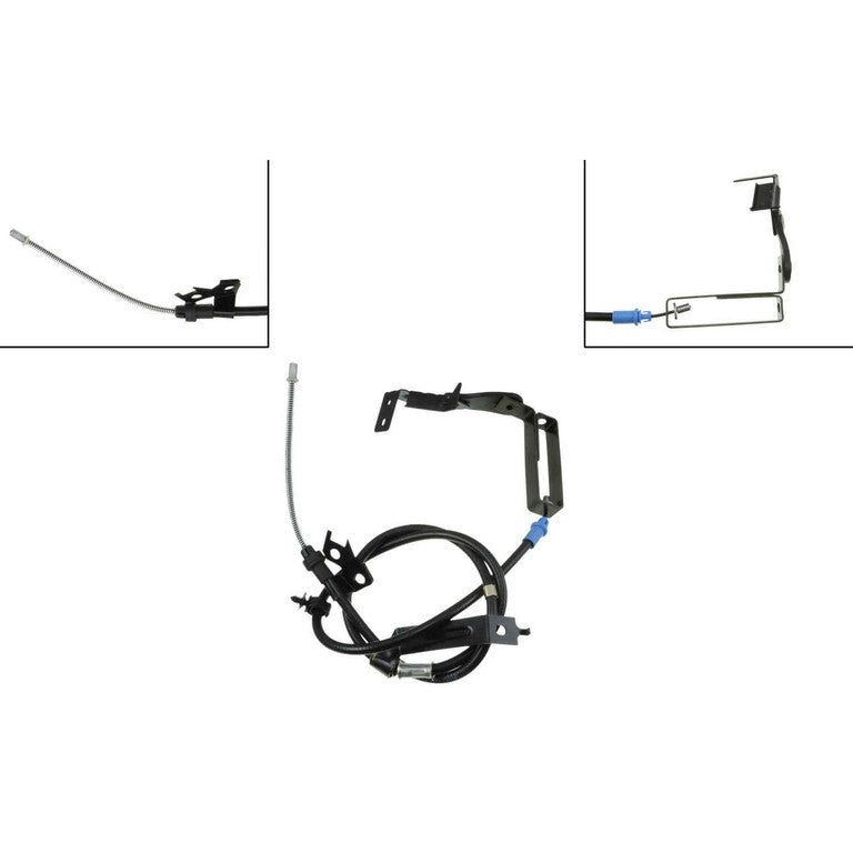 Dorman - First Stop Parking Brake Cable with Zinc-Plated Fittings for 2004 Ford Escape & Mazda Tribute C660167