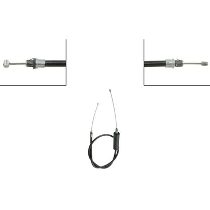 Dorman First Stop Parking Brake Cable with Corrosion Resistant Design for 1998 Ford Expedition F-250 Lobo Lincoln Navigator C660178
