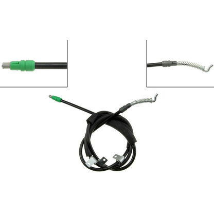 Dorman - First Stop Parking Brake Cable for 2007-04 Buick, 2009-02 Chevrolet, 2009-02 GMC, 2005-04 Isuzu, 2004-02 Oldsmobile, 2009-05 Saab C660211