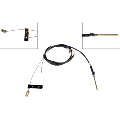 Dorman - First Stop Parking Brake Cable with corrosion-resistant design for 1995-1998 Toyota T100 C660255