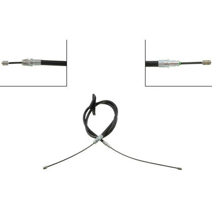 Dorman - First Stop Parking Brake Cable with Corrosion-Resistant Design for 1999-97 Dodge Dakota C660298