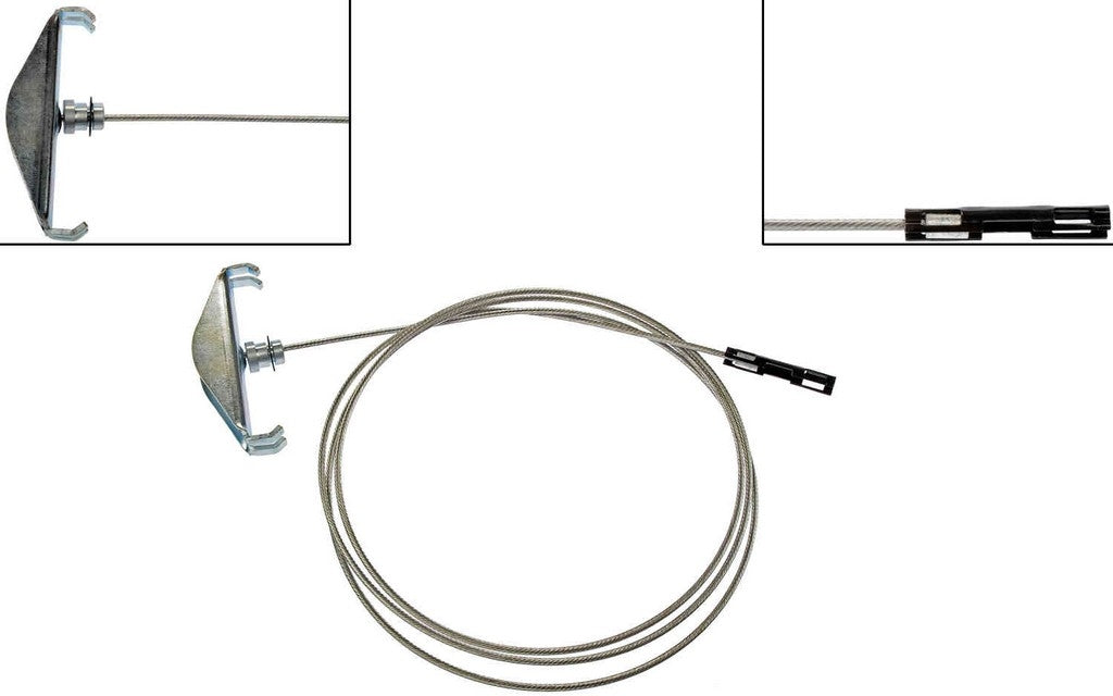 Dorman - First Stop Parking Brake Cable with corrosion-resistant design for 2000-2004 Ford F-350 Super Duty, F-450, F-550 C660365