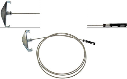 Dorman - First Stop Parking Brake Cable with corrosion-resistant design for 2000-2004 Ford F-350 Super Duty, F-450, F-550 C660365
