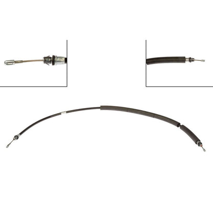 Dorman - First Stop Parking Brake Cable with Corrosion Resistant Design for 2010-06 Jeep Commander and 2011-05 Jeep Grand Cherokee C660555