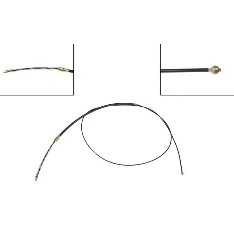 Dorman - First Stop Parking Brake Cable with corrosion‑resistant fittings for 1965-63 Chevrolet C10 Pickup, GMC 1500 Series, GMC Suburban