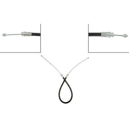 Dorman - First Stop Parking Brake Cable with corrosion-resistant design for 1964-1966 Ford Mustang C92305