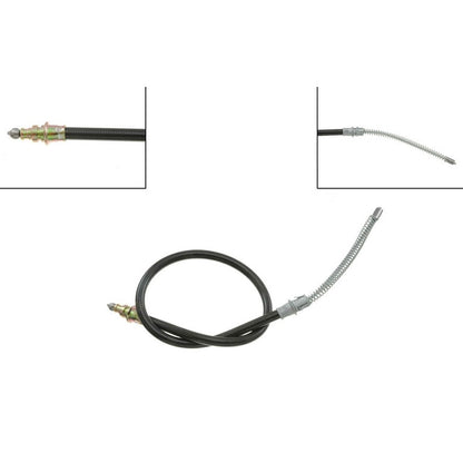 Dorman - First Stop Parking Brake Cable with corrosion-resistant design for 1968-69 Ford Mustang Mercury Cougar C92363