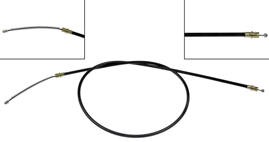 Dorman - First Stop Parking Brake Cable with corrosion-resistant design for 1967-68 Ford Mercury C92451