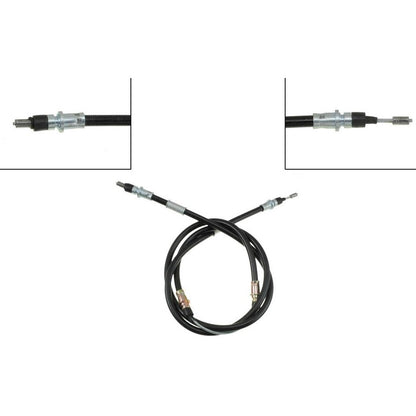 Dorman - First Stop Parking Brake Cable with corrosion-resistant design for 1978-77 Nissan 280Z, 1980-79 Nissan 280ZX C92952