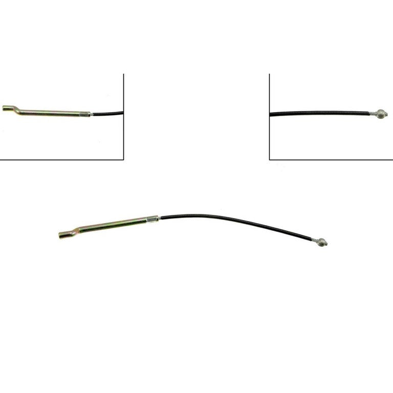 Dorman First Stop Parking Brake Cable with Zinc-Plated Fittings for Dodge D100/D150/W100/W150 (1986-1998) C93000