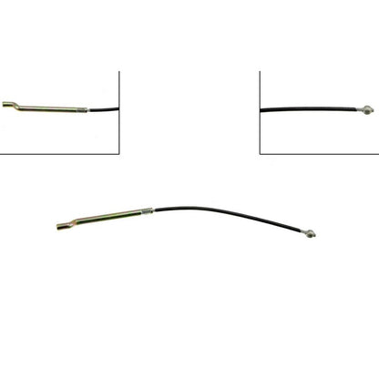 Dorman First Stop Parking Brake Cable with Zinc-Plated Fittings for Dodge D100/D150/W100/W150 (1986-1998) C93000