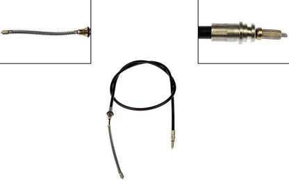 Dorman - First Stop Parking Brake Cable with corrosion-resistant design for 1983-81 Jeep CJ5 1983-81 Jeep CJ7 1986-81 Jeep Scrambler 1985-81 C93113
