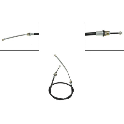 Dorman - First Stop Parking Brake Cable with Corrosion‑Resistant Design for 1985‑80 Ford Bronco, F‑100 1983‑80, F‑150 1985‑80 C93343