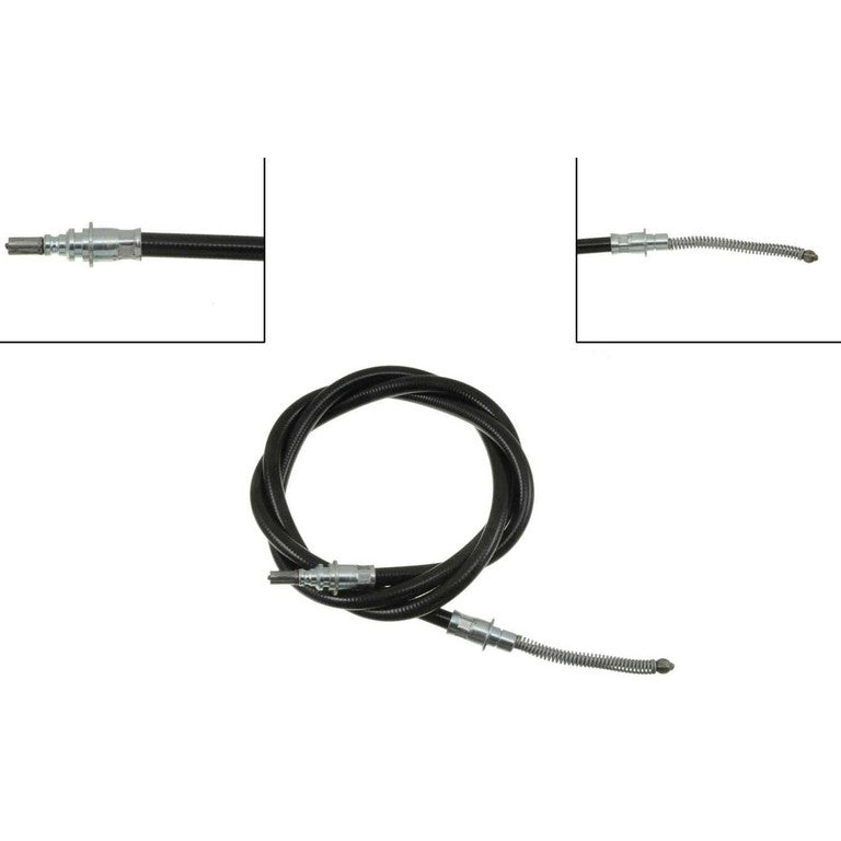 Dorman First Stop Parking Brake Cable with Zinc-Plated Fittings for 1985-1991 Ford Tempo Mercury Topaz C93518