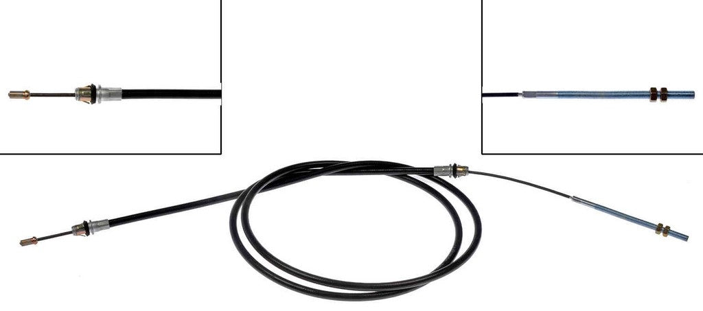 Dorman - First Stop Parking Brake Cable with corrosion-resistant design for 1992-1998 Jeep Comanche C93590
