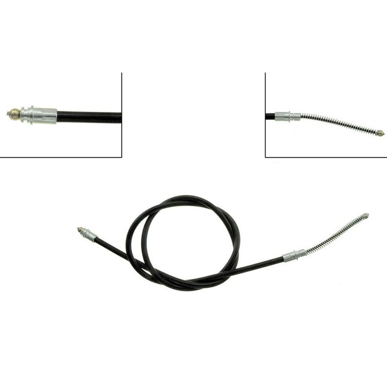 Dorman - First Stop Parking Brake Cable with corrosion-resistant design for 1994-85 Ford Tempo 1994-86 Ford Topaz 1994-86 Mercury Topaz C93619