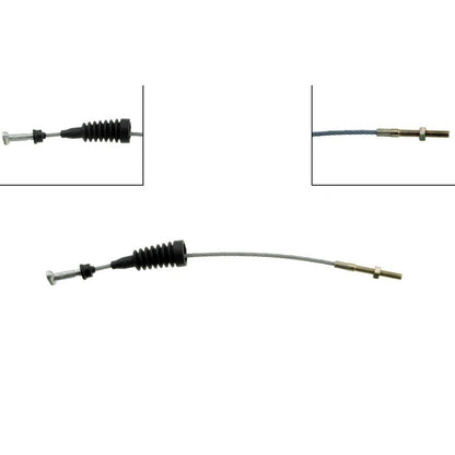 Dorman First Stop Parking Brake Cable with Corrosion‑Resistant Design for 2002‑98 Chevrolet Prizm, 1989‑86 Toyota Celica, 2002‑88 Toyota Corolla C93712