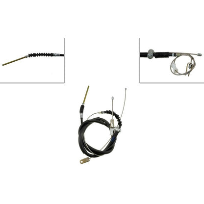 Dorman - First Stop Parking Brake Cable with Zinc-Plated Fittings for 1983-1989 Toyota Pickup C93728