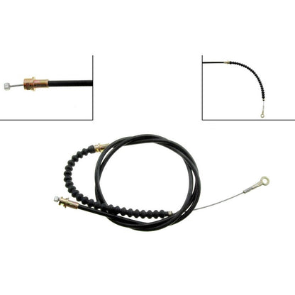 Dorman - First Stop Parking Brake Cable with corrosion-resistant design for 1985-84 Toyota 4Runner, 1987-84 Toyota Pickup C93742