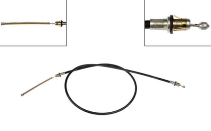 Dorman - First Stop Parking Brake Cable with corrosion-resistant design for 1987-1989 Jeep Wrangler C93888