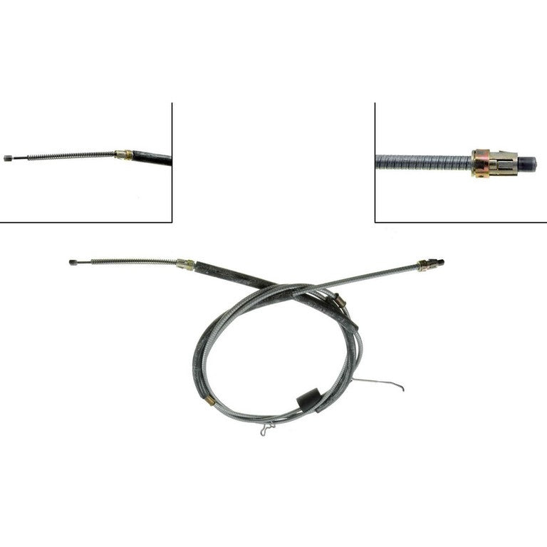 Dorman First Stop Parking Brake Cable with Corrosion Resistant Design for 1991-1995 Chrysler, Dodge, Plymouth and 1995-1996 Ford C94375