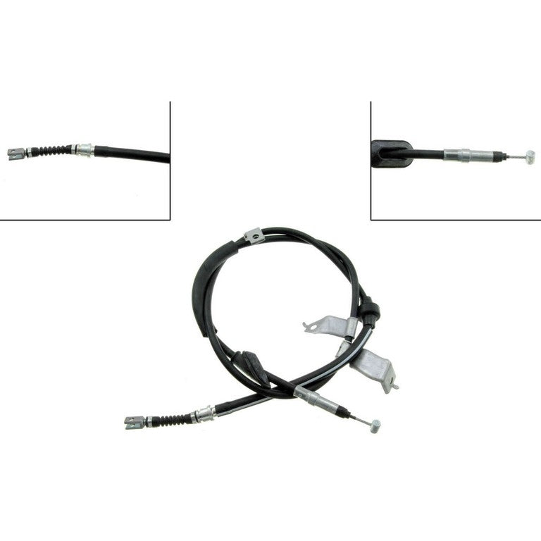 Dorman - First Stop Parking Brake Cable with Corrosion-Resistant Zinc-Plated Fittings for 1998‑94 Acura Integra, 2000‑99 Honda Civic, 1995‑92 C94420