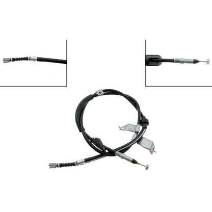 Dorman - First Stop Parking Brake Cable with Corrosion-Resistant Zinc-Plated Fittings for 1998‑94 Acura Integra, 2000‑99 Honda Civic, 1995‑92 C94420