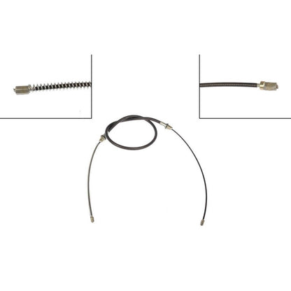 Dorman - First Stop Parking Brake Cable with Corrosion-Resistant Design for 2000-2009 Chrysler Dodge Plymouth C95110