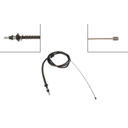 Dorman First Stop Parking Brake Cable for 2001-96 Ford Sable, 2005-96 Ford Taurus, 2005-96 Mercury Sable C95177