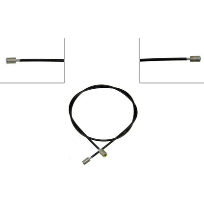 Dorman - First Stop Parking Brake Cable with corrosion-resistant design for Ford F-150 1996‑92, Ford F-250 1996‑94, Ford F350 1994 & 1992 C95377
