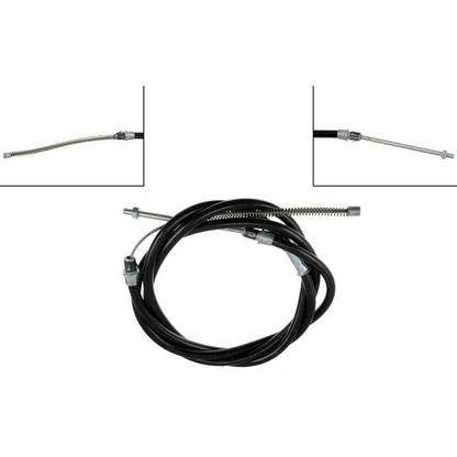 Dorman - First Stop Parking Brake Cable with corrosion-resistant design for 2000-99 Cadillac Escalade, 1999-97 Chevrolet Tahoe, GMC Yukon C95517