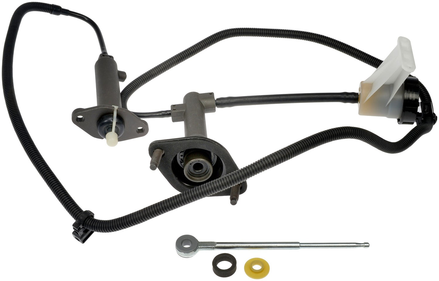 Dorman - First Stop Clutch Master and Slave Cylinder Assembly with Pre-Filled Fluid Line for 2000-2001 Dodge Ram 1500 2500 3500 CC649026