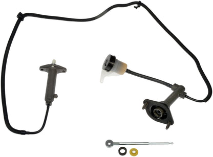 Dorman - First Stop Clutch Master and Slave Cylinder Assembly with Pre-Filled Fluid Line for 2000-2001 Dodge Ram 1500 2500 3500 CC649026
