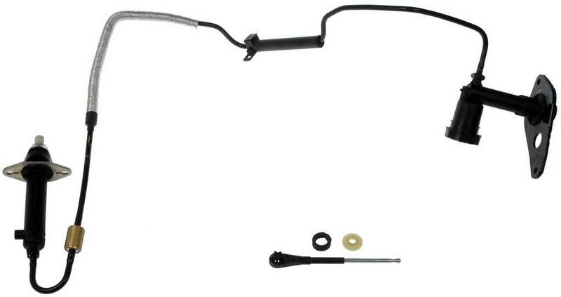 Dorman - First Stop Clutch Master and Slave Cylinder Assembly with pre-filled fluid line for Jeep Liberty CC649056