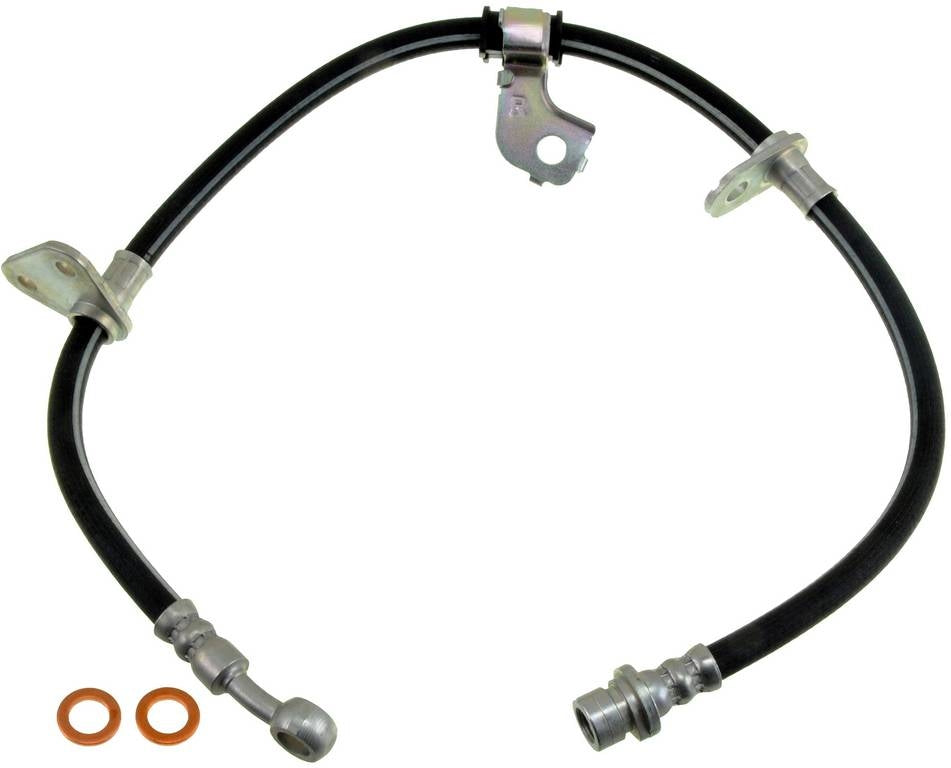 Dorman - First Stop Brake Hydraulic Hose EPDM Rubber with corrosion-resistant fittings for 1995-92 Honda Civic, 1997-93 Honda Civic Del Sol H380055