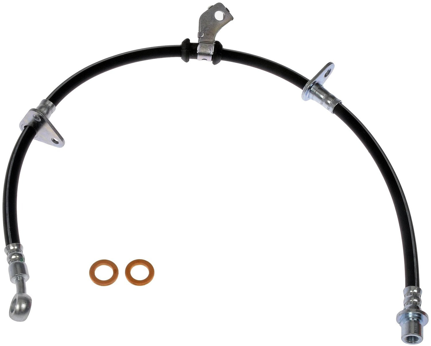 Dorman - First Stop Brake Hydraulic Hose with EPDM Rubber for 1995-92 Honda Civic, 1997-93 Honda Civic Del Sol H380058