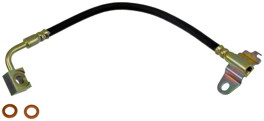 Dorman - First Stop Brake Hydraulic Hose Durable EPDM Rubber with Corrosion-Resistant Fittings for Ford Sable 2001‑96 Ford Taurus 2005‑96 Lincoln Continental 2002‑95 Mercury Sable 2005‑96 H380416