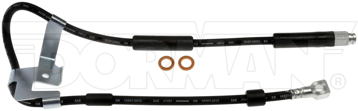 Dorman First Stop Brake Hydraulic Hose EPDM Rubber with Corrosion Resistant Fittings for 1999-2004 Dodge Ram 1500 2500 3500 H380541