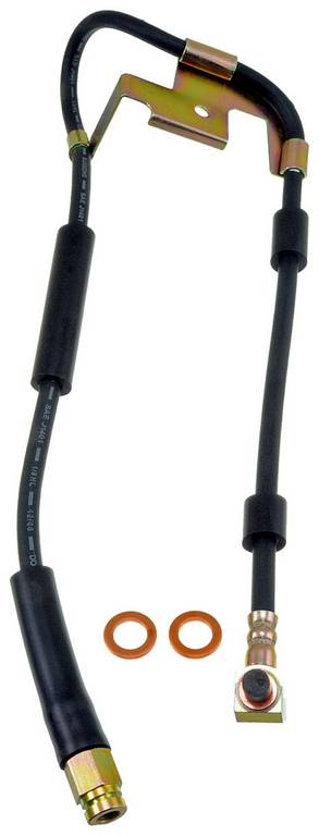 Dorman First Stop Brake Hydraulic Hose EPDM Rubber with Corrosion Resistant Fittings for 1999-2004 Dodge Ram 1500 2500 3500 H380541