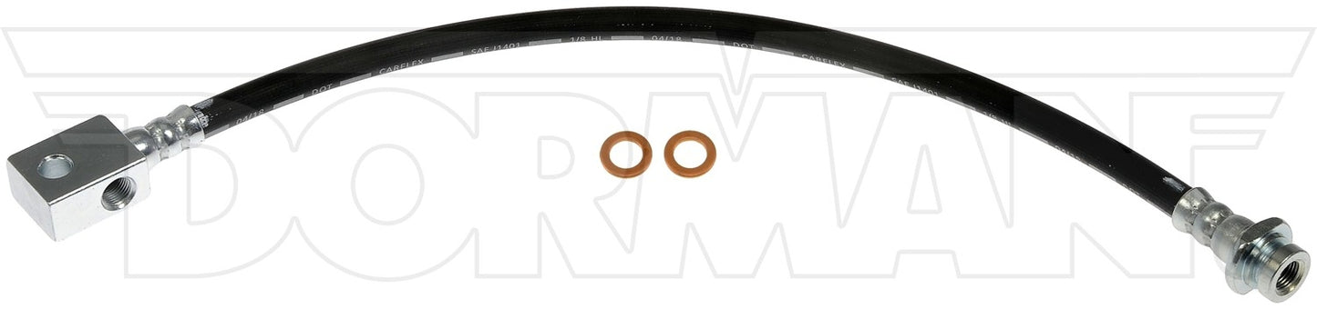 Dorman - First Stop Brake Hydraulic Hose EPDM rubber with corrosion-resistant fittings for 2003-2007 Infiniti QX4, 2003-1996 Nissan Pathfinder H380716